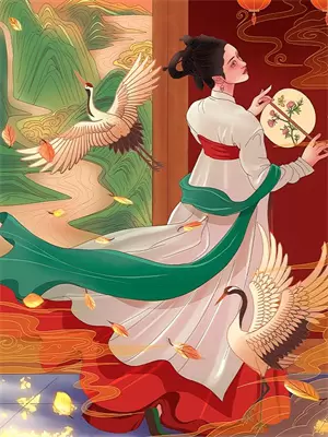 女朋友说落日归山海