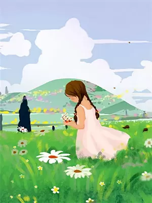 杨絮随风乱飞